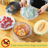100 Bowl Covers Bread Proofing - Large Plastic Wrap for Food Sourdough Bread Baking Bread Rising Elastic Reusable Plate Covers Outdoor Food Fresh ...
