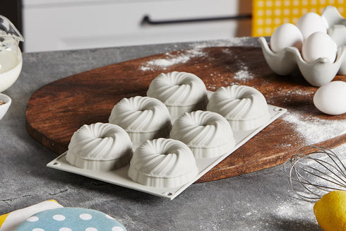 Silikomart - Mini INTRECCIO - Silicone Mould ø75 H 35 MM...