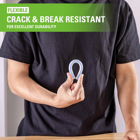 Greenworks 24Pcs Full Size Hot Glue Stick, 6" x 0.43" Clear All Temperature Stick for DIY Craft, Sealing and Repairing, Compatible with Most Glue ...