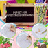72 Pieces Beach Summer Pencils Hawaii Mexican Assorted for Kids with Eraser, Novelty Fun Wooden Pencils for Students Reward Prize Classroom Party ...