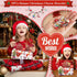 2024 Christmas Advent Calendar Charm Bracelets for Girls, SIXNIE 24-Days Xmas Countdown Calendar with 2pcs DIY Charm Bracelets Kits, Creative Jewe...