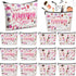 12 Pcs Singer Makeup Bag for Girls Singer Fans Cosmetic Bag Inspired Travel Makeup Bag Portable Stationery Storage Organizer for Women Teen Mercha...