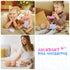 UNICORN ELEMENT 8 Pcs Baby Doll Clothes and Accessories, Baby Doll Feeding and Caring Set with Baby Doll Diaper Bag, Clothes, Diapers, Bottles, Pa...