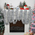 DECORA 33 Feet Silver Tinsel Garland, Christmas Metallic Hanging Tinsel Garland for Xmas Tree Home and Party Decoration...
