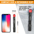 EverBrite Red Light Penlight Flashlight with 395nm UV Blacklight/White Light, Multi-Function LED Pocket Pen Light, AAA Batteries Included, for Nig...