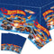 3pcs Hot Birthday Decorations Tablecloth Racing Car Themed Large 107x53.9 Inches Birthday Decorations Disposable Waterproof Table Covers for Birth...