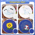 FMTYAOIU Embroidery Kits for Beginners 4 Sets, Cross Stitch with Stamped Patterns and Instructions, Needlepoint Funny Hobby Kits with Embroidery H...