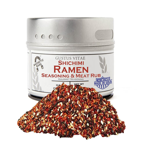 Shichimi Ramen Seasoning & Meat Rub | Authentic Artisan Spice Mix | All Natural, Non GMO | Hand Made in Small Batches | Sustainably Sourced, Ultra...