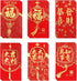 Chinese Red Envelopes 2024 Year of The Dragon Red Packet Spring Festival Lucky Money Packets for Lucky Money Envelopes New Year Wedding. (large 24...