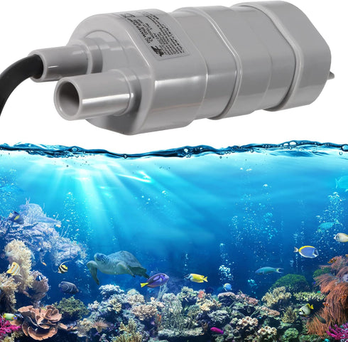 2pcs Mini Submersible Water Pump DC 12V Micro Water Pump 840L/H High Flow Pumps for Aquarium Fish Tank Fountain...