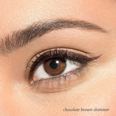 Julep When Pencil Met Gel Sharpenable Multi-Use Longwear Eyeliner Pencil - Chocolate Brown Shimmer - Transfer-Proof - High Performance Liner...