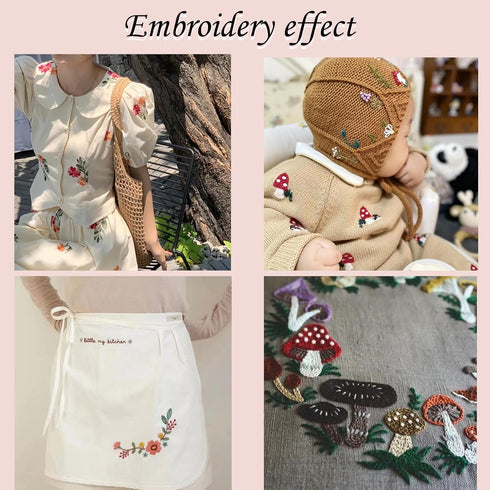 Osheng 108pcs Hand Sewing Stabilizers Water Soluble Stabilizer Self Adhesive Tear Away Embroidery Stabilizers Away Machine Embroidery Stabilizers ...