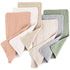 Konssy Muslin Baby Burp Cloths Sets for Unisex- 6 Pack Large 100% Cotton Burping Clothes for Newborn?Baby Girls and Boys...