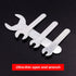 12PCS Single Open Ended Wrench Set Silver Flat Spanner Combination 1.5mm Ultra Thin Repair Tool for Limited Space Conditions...