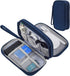 Portable, Waterproof Electronics Accessories Case and Organizer Bag for Cables, USB Drives and Chargers...