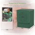 MTG Deck Box with 50 Pcs Card Sleeve, 110+ Card Storage Leather Deck Box for Magic Commander, Collectible Trading Card Cases for Trading Card Game...