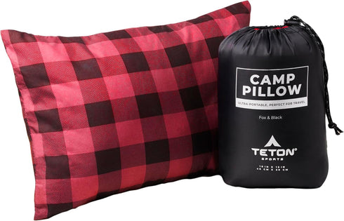 TETON Sports Camp Pillow; Great for Travel, Camping and Backpacking; Washable...