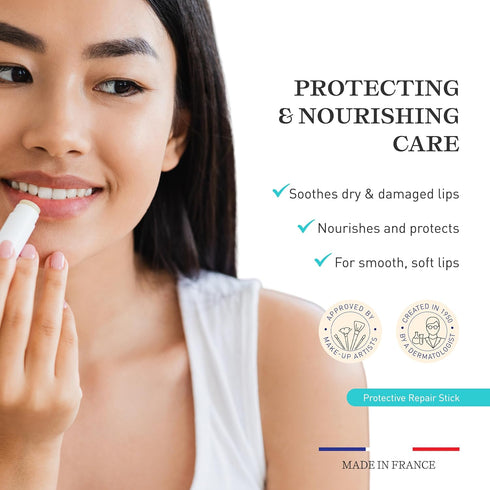 Embryolisse Protective Repair Lip Balm. Shea Butter Care for Hydration and Protection of Chapped and Dry Lips, 0.16 oz....