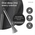 Dish Brush Stainless Steel - Multifunctional Wire Brushes for Cleaning & Kitchen - Metal Scrubber with Handle for Cleaning Grill, Sink, Pots, Pans...