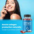 Collagen Boosting Gummies | Collagen Booster Gummy for Natural Collagen Production | Hair, Skin, Nails, Joint Support | Vegan Pectin Supplements C...