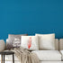 Peel and Stick Wallpaper Blue Removable Contact Wall Paper, Self Adhesive Textured Shelf Liner, Vinyl Waterproof Decorative Wallcovering for Livin...