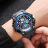Military Men's Sports Analog Quartz Watch Dual Display Alarm Digital Watches with LED Backlight...