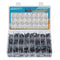 AUKENIEN Electrolytic Capacitor Kit 24 Values 670pcs Aluminum Industrial Electrical Radial Capacitors Assortment Set from 0.1uF to 1000uF 10V 16V ...