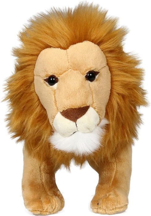 Ice King Bear Lion Stuffed Animal, Lifelike Plush Toy, 12 Inches Length...