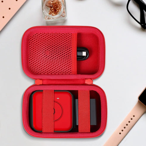 Aenllosi Hard Carrying Case Replacement for UCOMX Nano 3 in 1 Foldable Wireless Charging Station (Red,Case Only)...