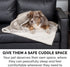 Furhaven Waterproof & Self-Warming Throw Blanket for Dogs & Indoor Cats, Washable & Reflects Body Heat - Soft-Edged Terry & Sherpa Dog Blanket - D...