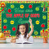 gisgfim Christian Jesus Bulletin Board Decoration Set Religious Apple Borders Cutouts Welcome back to school Decor Sunday School Classroom Door Pa...