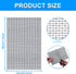 24 Pcs Window Screen Repair Kit, 5 x 7 Inch Screen Repair Tape, Self Adhesive Screen Repair Patch Fiberglass Replacement Screens for Window Screen...