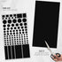 FLANCCI LED Light Blocking Stickers - Blackout LED Covers, Dim 50%80% of Lights, 2 Sheets (1 Cut Out + 1 Uncut)...