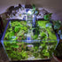 10W Super Slim Aquarium Fish Tank 5730 LED Light Clip-on Lamp Aquatic Plant Lighting (Black Body White+Blue Light)...