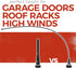 CravenSpeed Stubby Antenna Replacement for The Honda Goldwing GL1800 2006-2017 | 4 inches...