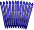 sencoo 12 pack Erasable Blue Gel Pens Retractable Erasable Blue Ink Rollerball Pens Students Stationery Office Pens School Prize Girl Gift Pens...