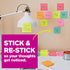 Post-it Super Sticky Lined Notes, 4 Sticky Note Pads, 4 x 6 in., School Supplies, Office Products, Sticky Notes for Vertical Surfaces, Monitors, W...