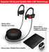Senso Bluetooth Headphones, Best Wireless Sports Earbuds w/Mic IPX7 Waterproof HD Stereo Sweatproof Earphones for Gym Running Workout Noise Cancel...