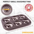 Donut Pan by Dohnuts - Premium 6 Cup Non-Stick Mini Doughnut and Bagel maker – for Healthier Homemade Baked Cakes...