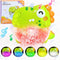 Bubble Bath Toys - Dinosaur Bath Toys with Sound & Lights, No Mold Baby Bath Toys for Toddlers, Automatic Bath Bubble Machine Bath Tub Toys Bath B...