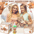 82 Pcs Baby Shower Games Guess How Many Bears Include 1 Guessing Game Box 1 Large Baby Bottle 60 Guessing Cards 20 Pencils for Baby Shower Favors ...