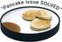 STAYnEAT Suction Plate, 2n1 Divided/Scoop Dish, Non-Slip Plate Guard, USA! White (L)...