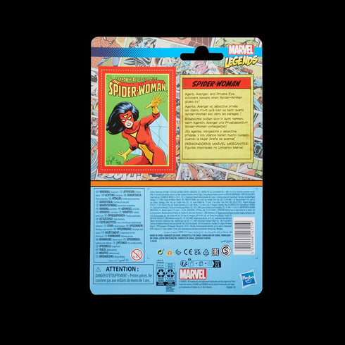 Marvel Legends Series Retro 375 Collection Spider-Woman 3.75-Inch Collectible Action Figures,Toys for Ages 4 and Up...