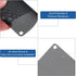 MECCANIXITY 6PCS PC Dust Filter, 90x90mm PVC Computer Case Cooler Dustproof Mesh Cover Fan Grills for Computer Chassis Speakers, Black...