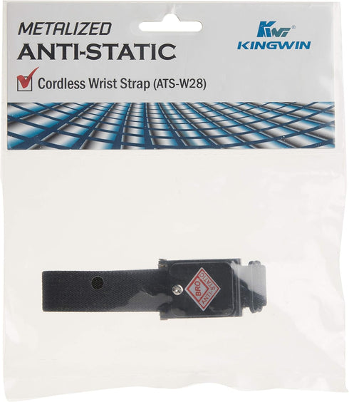 Kingwin Anti-Static Cordless Wrist Strap, Protect Your PC from Static Electricity. Adjustable Strap Fits Your Wrist Comfortably, Ground Yourself w...