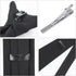 Yolev Men's Clip-On Ties 20 Inches Solid Color Clip-on Neckties Pre-tied Neckties for Wedding Office School Uniform with Tie Clip...