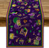 Pudodo Mardi Gras Table Runner Carnival Mask Fleur De Lis Tablecloth New Orleans Masquerade Party Kitchen Dining Home Decoration (13" x 72")...