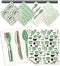 Kitchen Swedish Dishcloths 12 Pack Reusable Swedish Cloths for Washing Dishes Absorbent Fast Drying Cleaning Swedish Sponge Cute Pattern Decorate ...