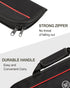 Chef Knife Bag(5 Slots), Knife Case Nylon Kitchen Storage Knife Carrying Pouch Red...