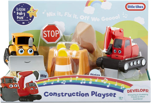 Little Tikes Baby Bum Construction Deluxe Playset for Toddlers...